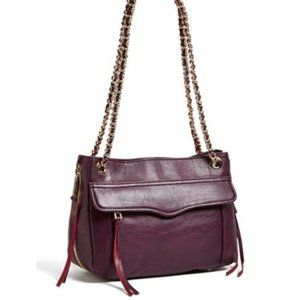 Rebecca Minkoff Swing Shoulder Bag in Eggplant